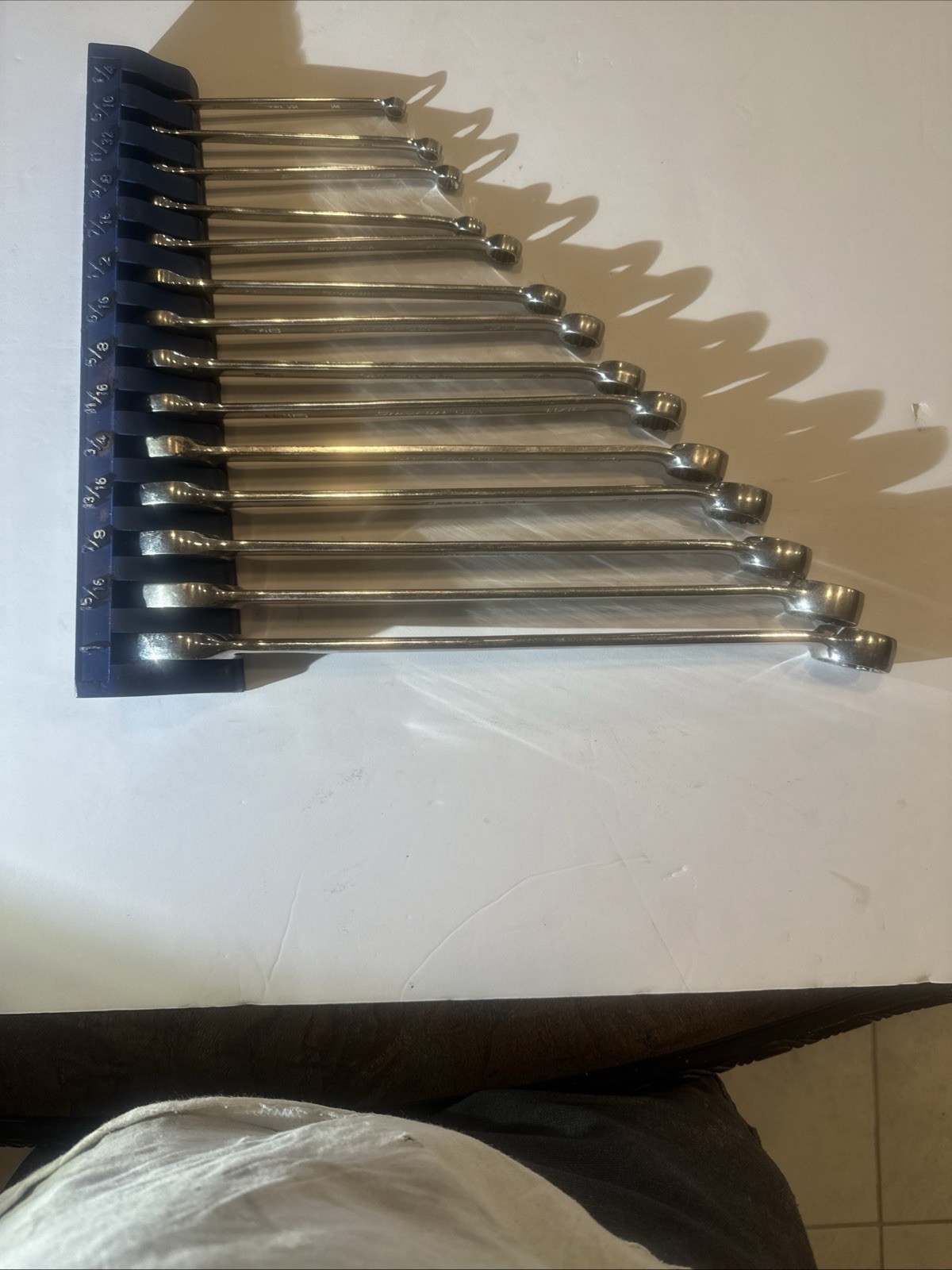 Snap On 14Pc 12-point SAE Frank Drive-plus combination wrench set (1/4-1”)