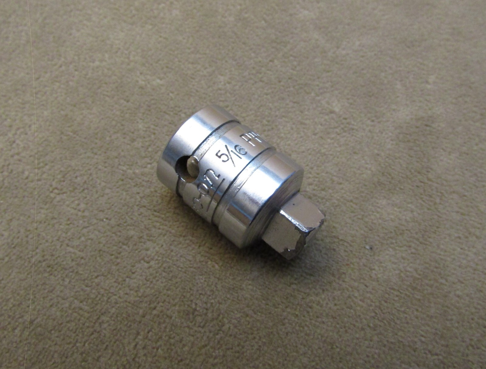 SNAP-ON TOOLS NO.PPM410 SAE 3/8″ DRIVE 5/16″ EXTERNAL SQUARE PIPE PLUG SOCKET