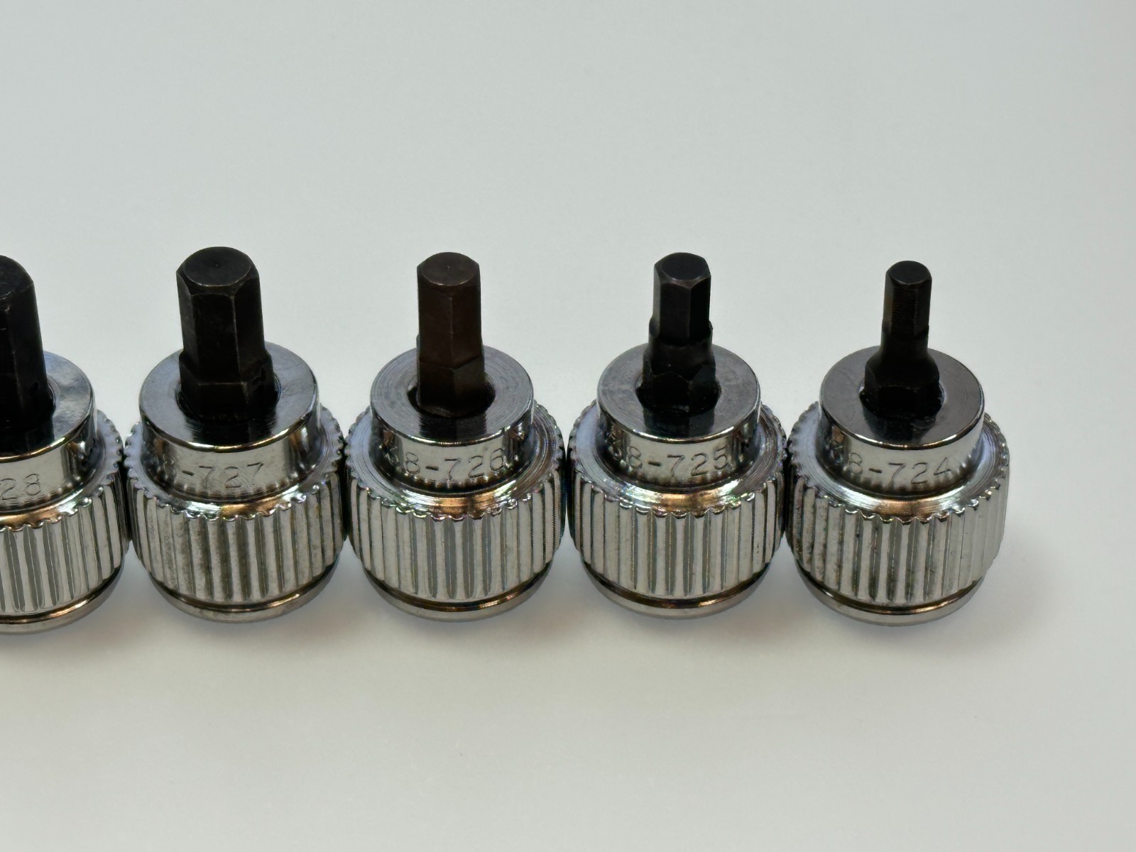 Armstrong Tools USA 6pc Metric 4mm-10mm Hex Bit ELIMINATOR Socket Set (New NOS)