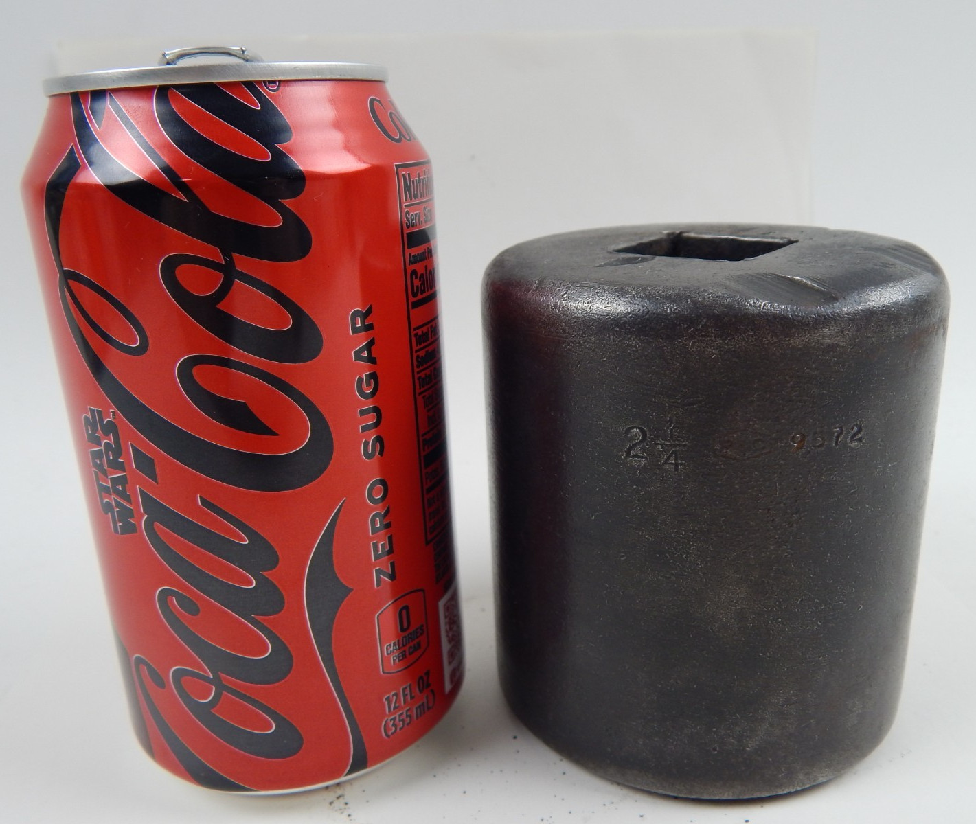 Vintage P&C 1″ Inch Drive 12-Point Socket 2-1/4″ 9572 MADE IN U.S.A.
