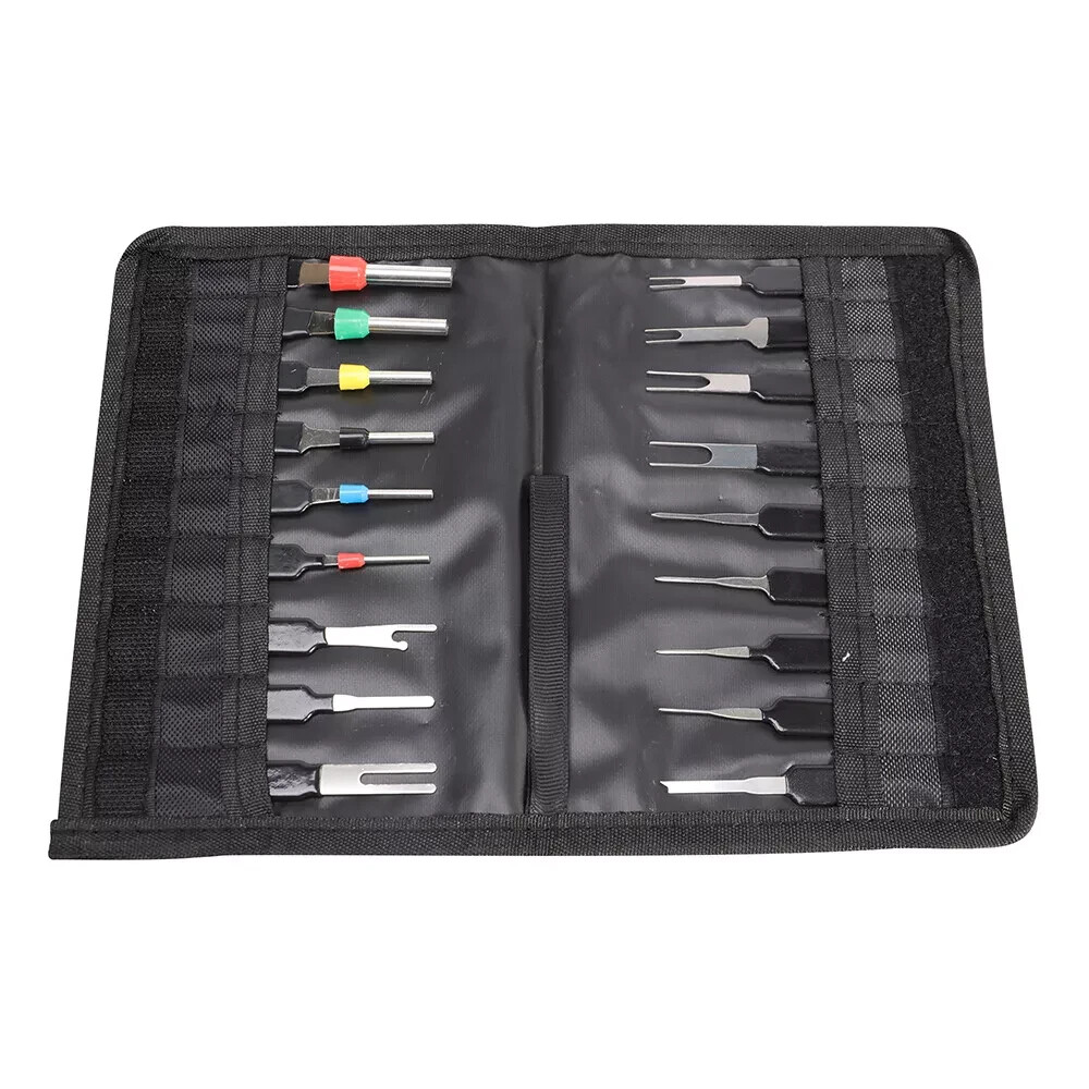 18Pcs Heavy Duty Thick Car Terminal Removal Kit Wire Connector Pin Release Tool