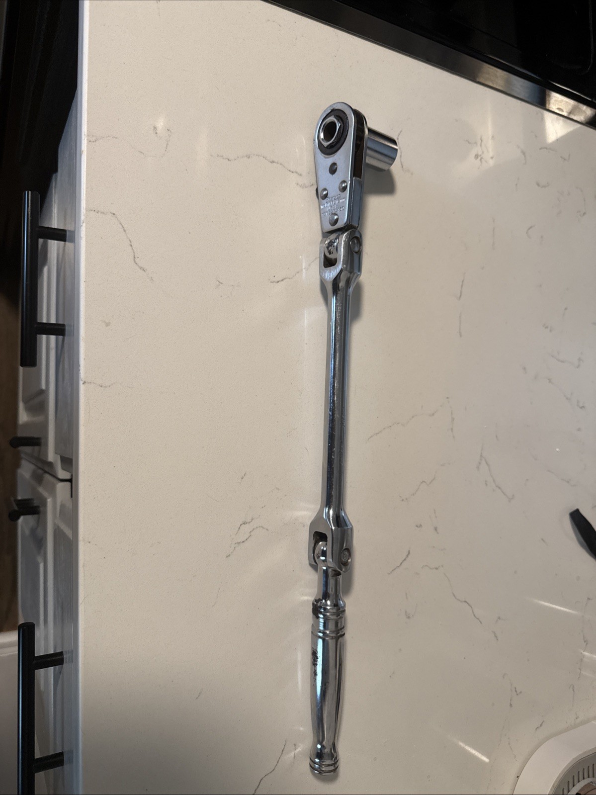 SNAP ON WAM-18FL 18mm Double Joint Flex Ratchet 18-Inches Long USA