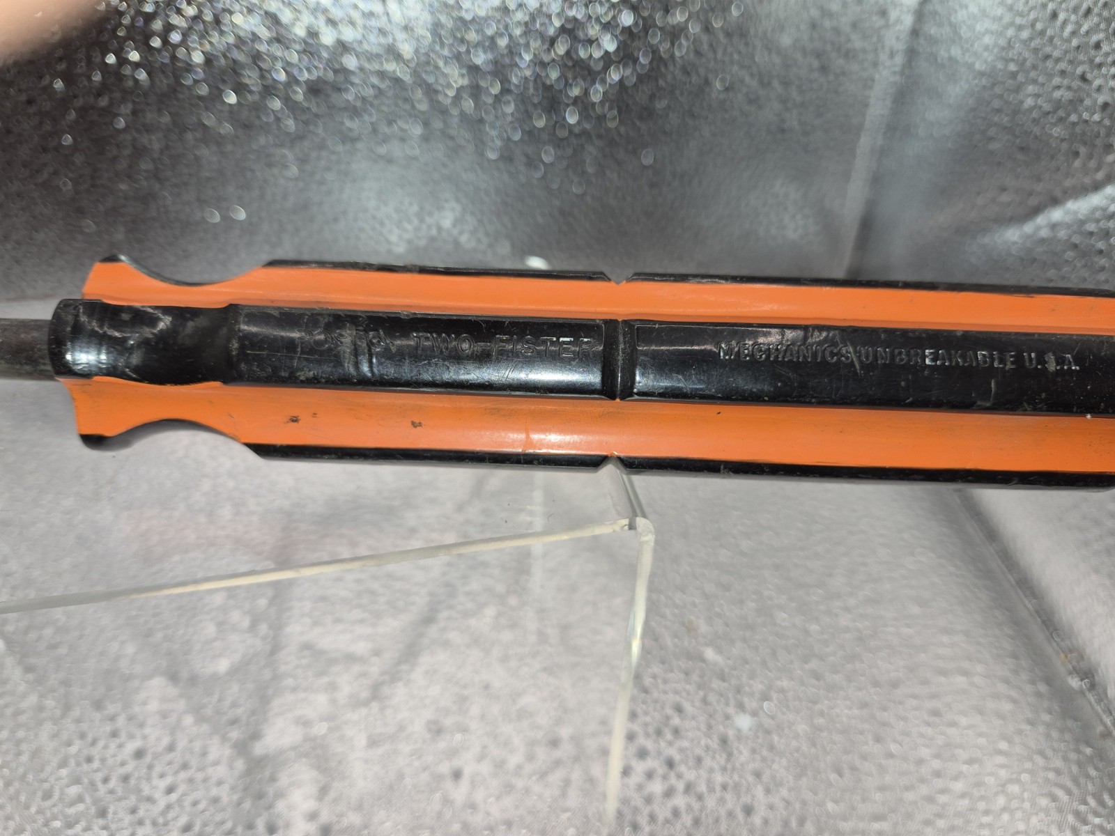 ROSCO TWO-FISTER 13″ Mechanics Unbreakable Slotted Flat Head Screwdriver USA