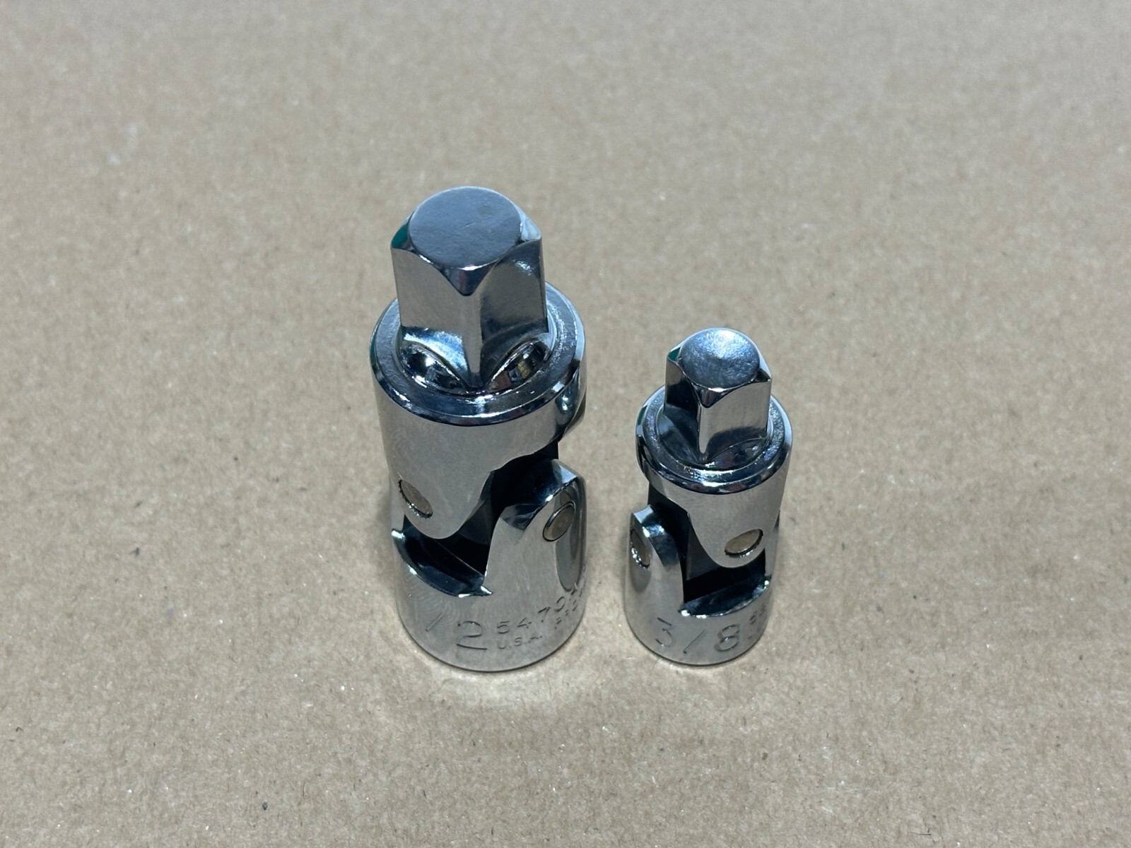 NEW Proto Tools USA 2pc Swivel Universal Joint Set 5470A 1/2” & 5270A 3/8” Drive
