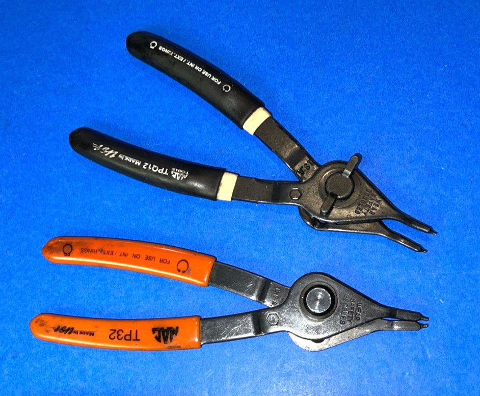 MAC TOOLS 4 PIECE CONVERTIBLE STRAIGHT SNAP RING PLIERS ONE OF EACH SIZE