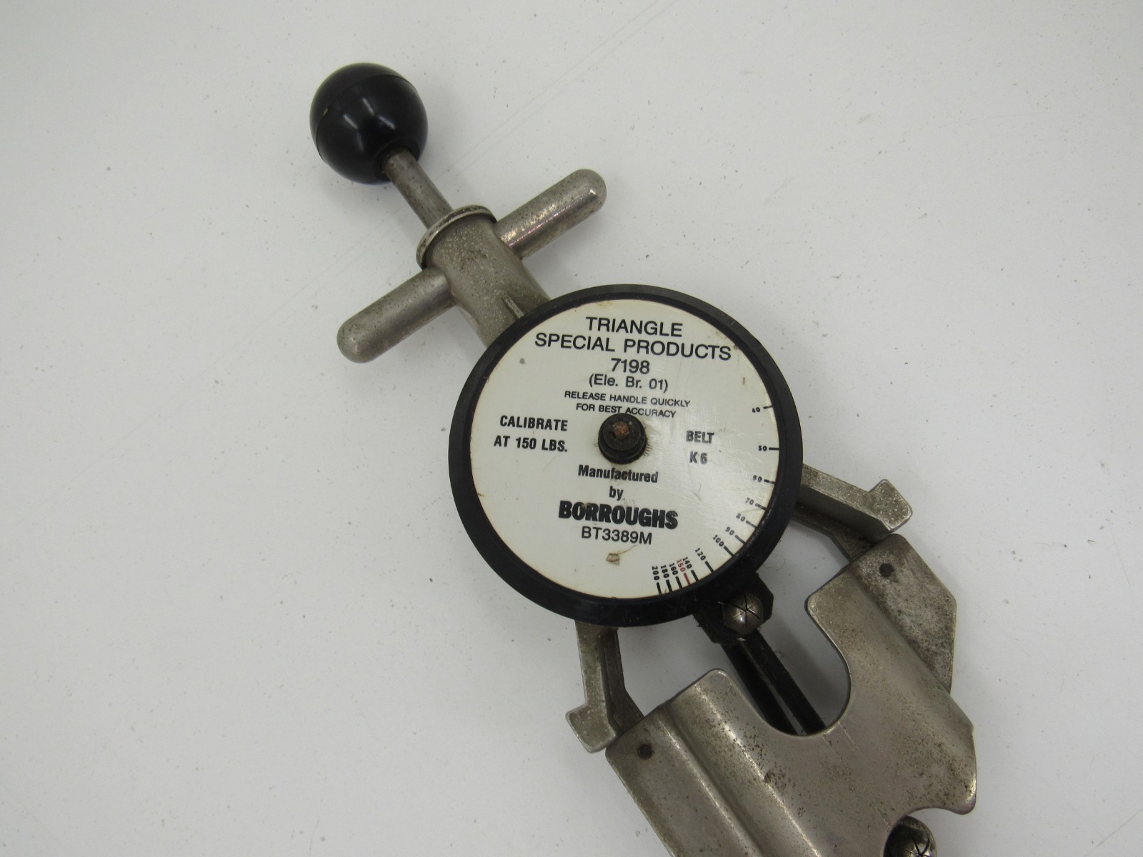 Burroughs BT3389M Miller 7198 Timing Belt Tension Gauge Tool