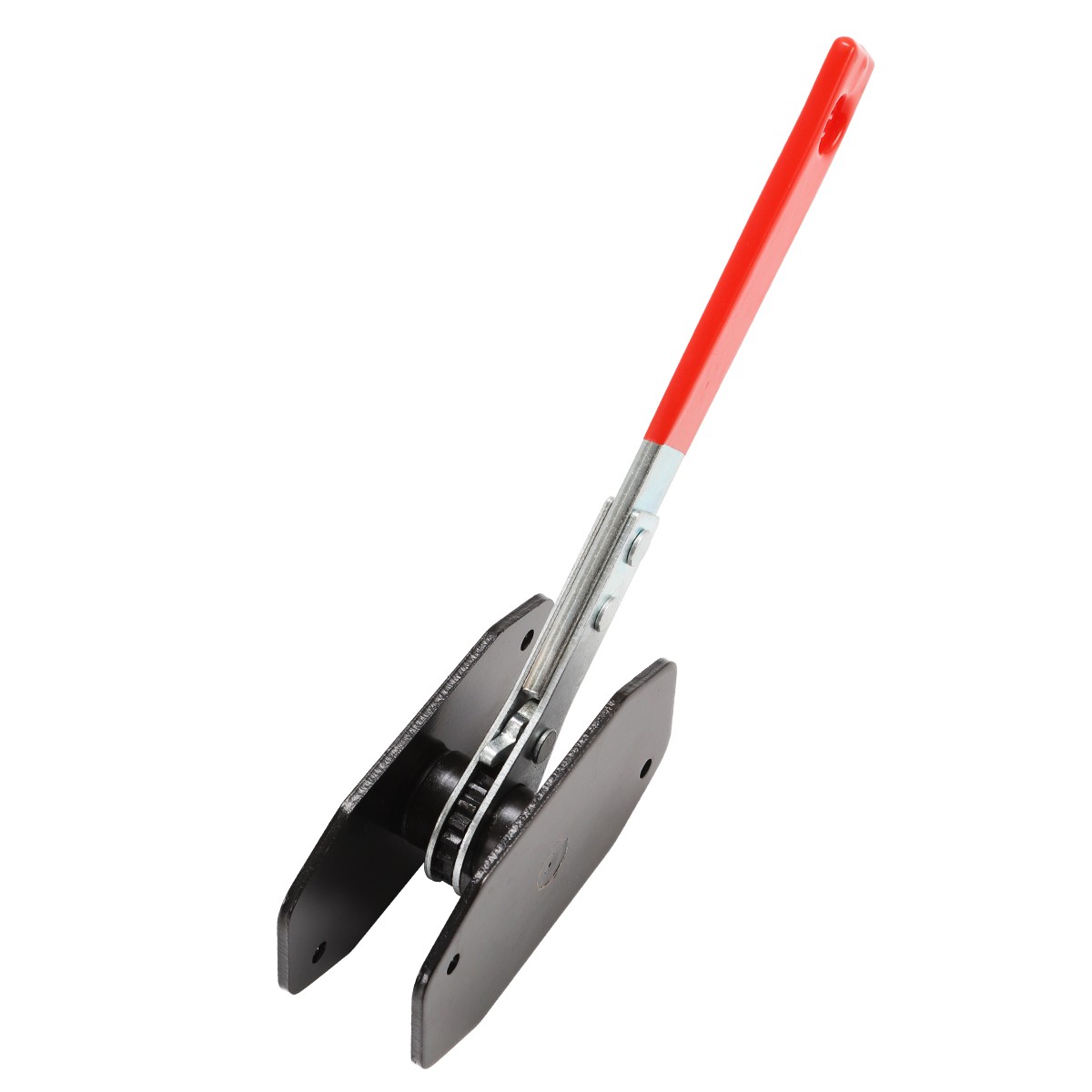 Car Spreader Caliper Pad Install Tool Ratchet Brake Piston Wrench w/4 Hanger Red