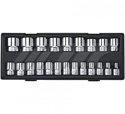 JTC 1/2″ DR .22 PCS SOCKET SET (12 POINTS) 8 MM~ 32 MM, JTC TOOLS # K4222