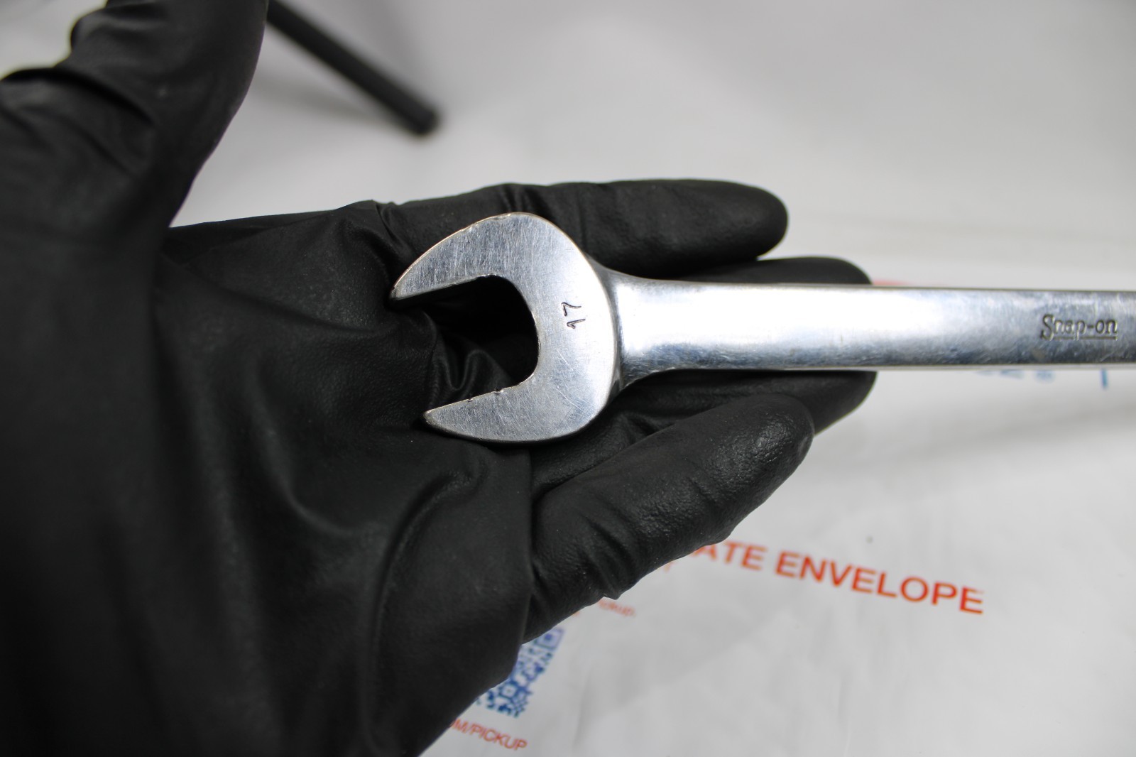 Snap On FHOM 17 Flex Head/Open End Combination Wrench 17mm 12 Point