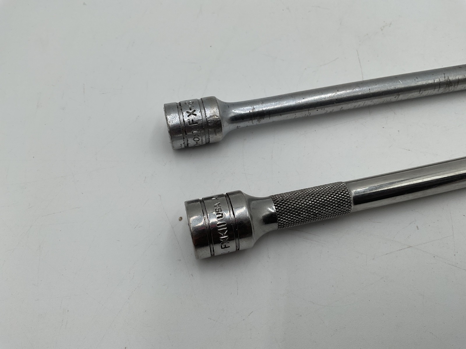 Snap On 3/8″ Drive 11″ &8” Chrome Friction Ball Extension USA FX-11, FX-8