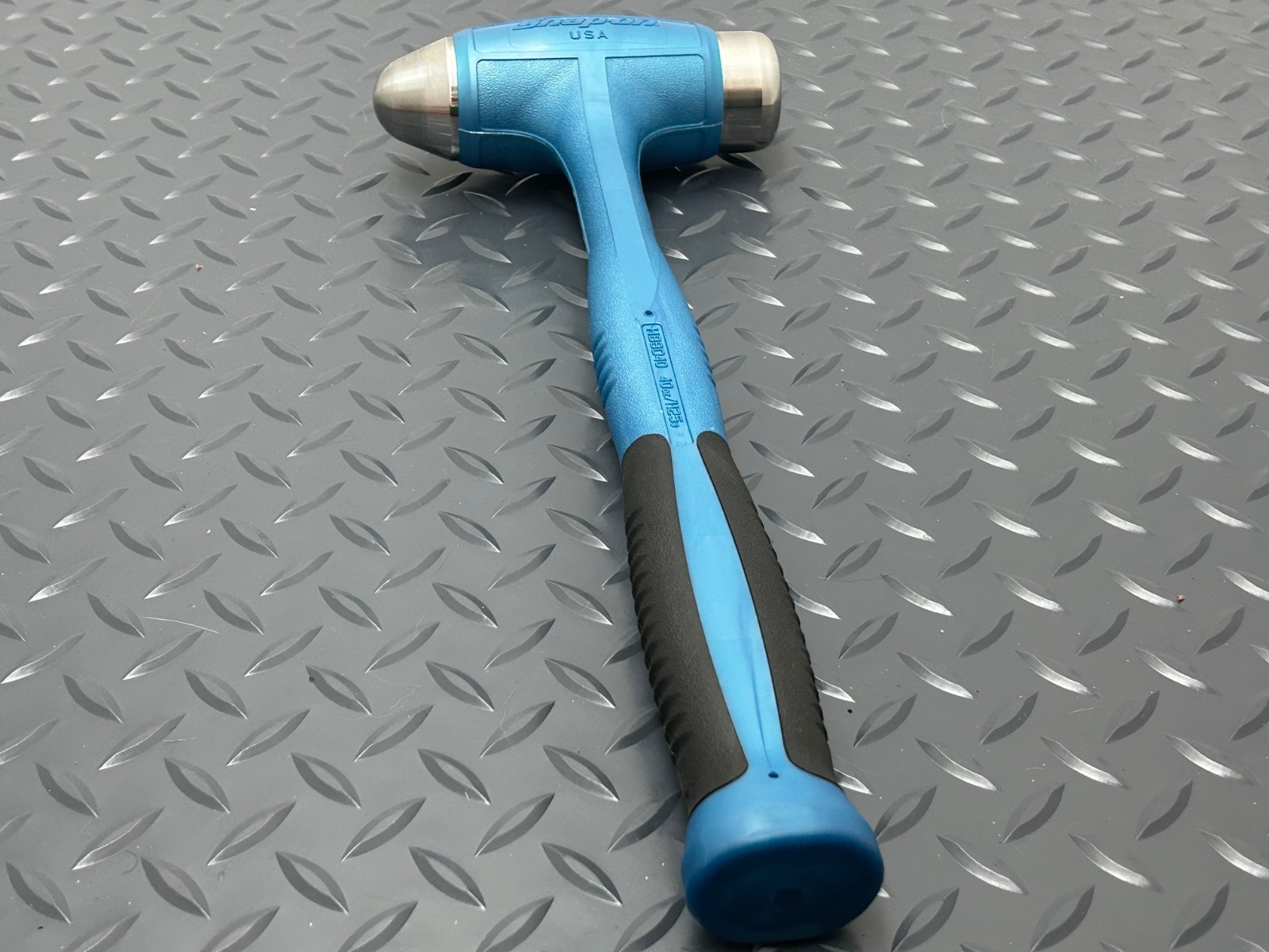 Snap On Tools NEW HBBD40PB 40oz Pearl Blue Dead Blow Ball Peen Hammer USA