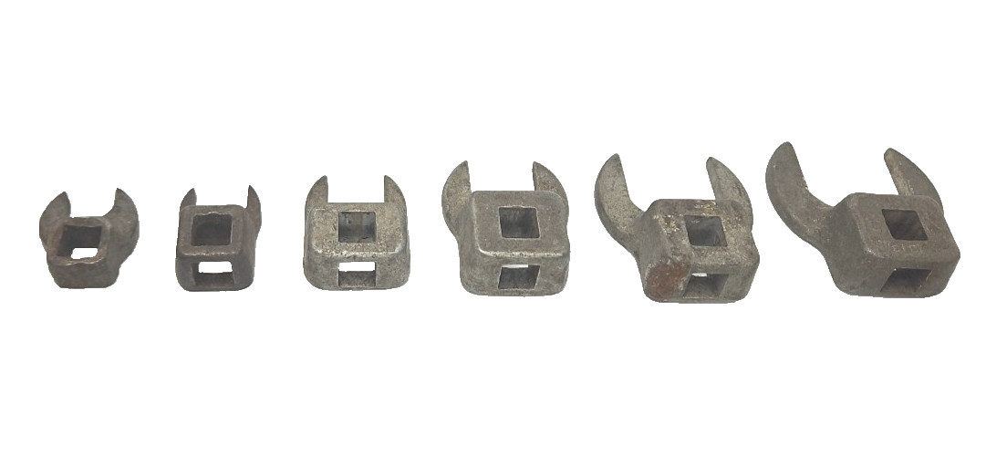 Military SAE Crowfoot Wrench Socket Set Mixed USA 1/2″9/16″5/8″3/4″11/16″1-3/16