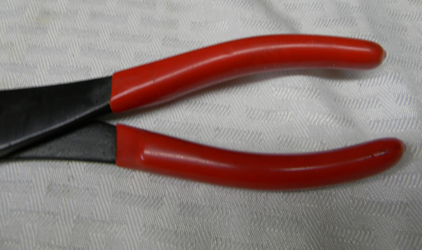 SNAP-ON 7-3/4″ LONG RED VINYL GRIPS HIGH LEVERAGE DIAGONAL CUTTERS #388CP