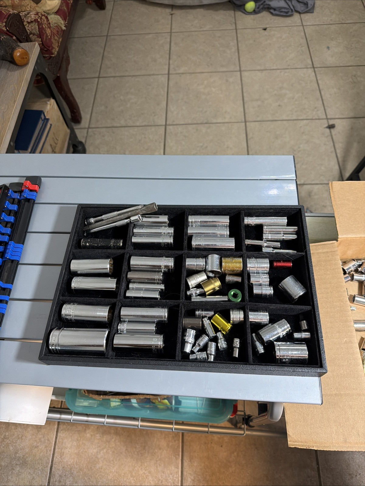 Mixed Socket Lot Toolbox Cleanout Craftsman snap on Pittsburgh over 50pcs