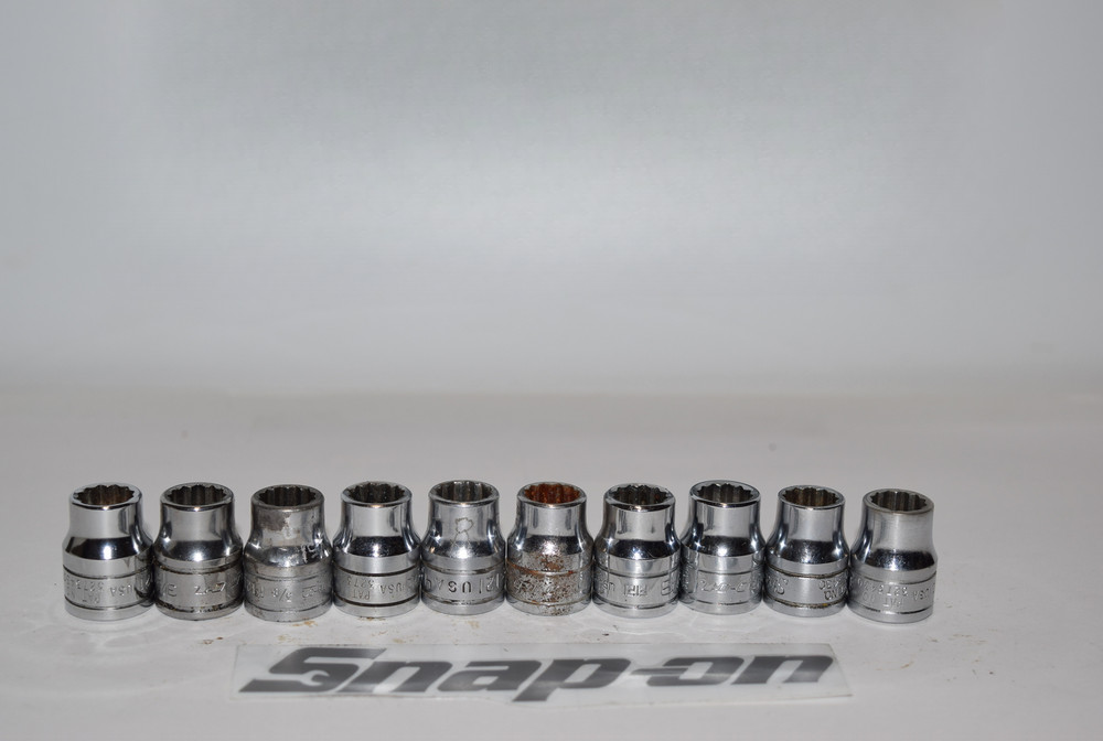 Snap-On F121 3/8″ Drive 12-Point SAE 3/8″ Flank Drive® Shallow Socket