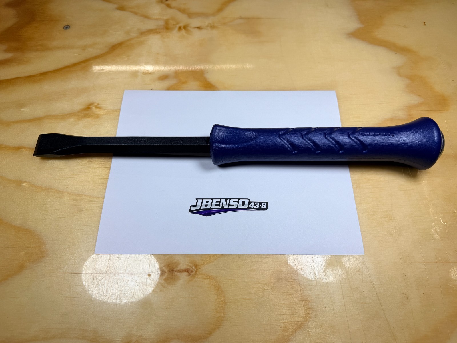 Snap-on Tools USA NEW POWER BLUE 18″ Steel Striking Demolition Chisel SPDC18MB