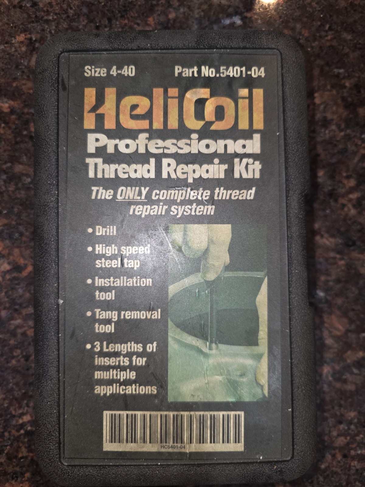 Helicoil Set 5401-04 4-40 Incomplete, see pictures