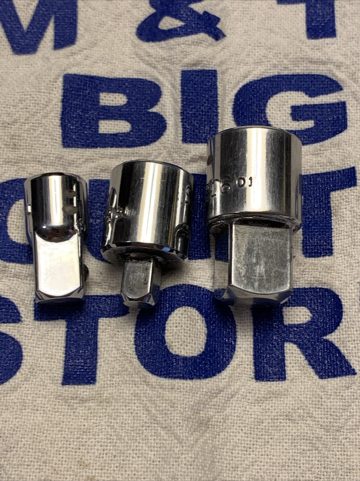 Mac Tools USA 3pc 1/4″ & 3/8″ Drive Socket Adapter Set A812, A1216, A128