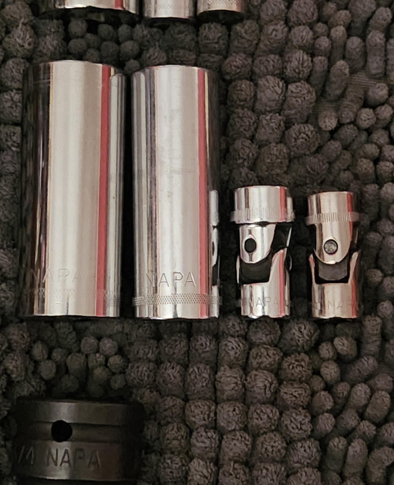 NAPA Socket Lot (8) – NB1216 NB1218 NBF13M NBF16M NHP83 NTD627M NTD628 NTD634