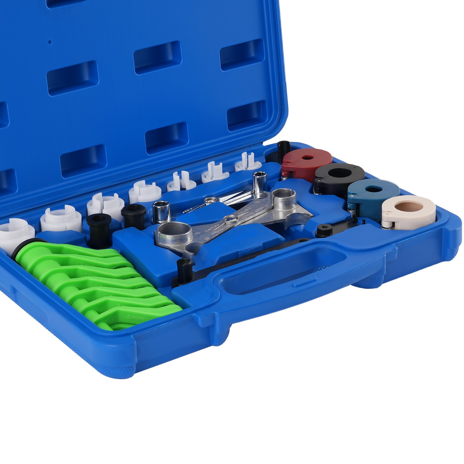 25PC Quick Disconnect Fuel Line Tool for AC Lines Aluminum Alloy Kit w/ Case