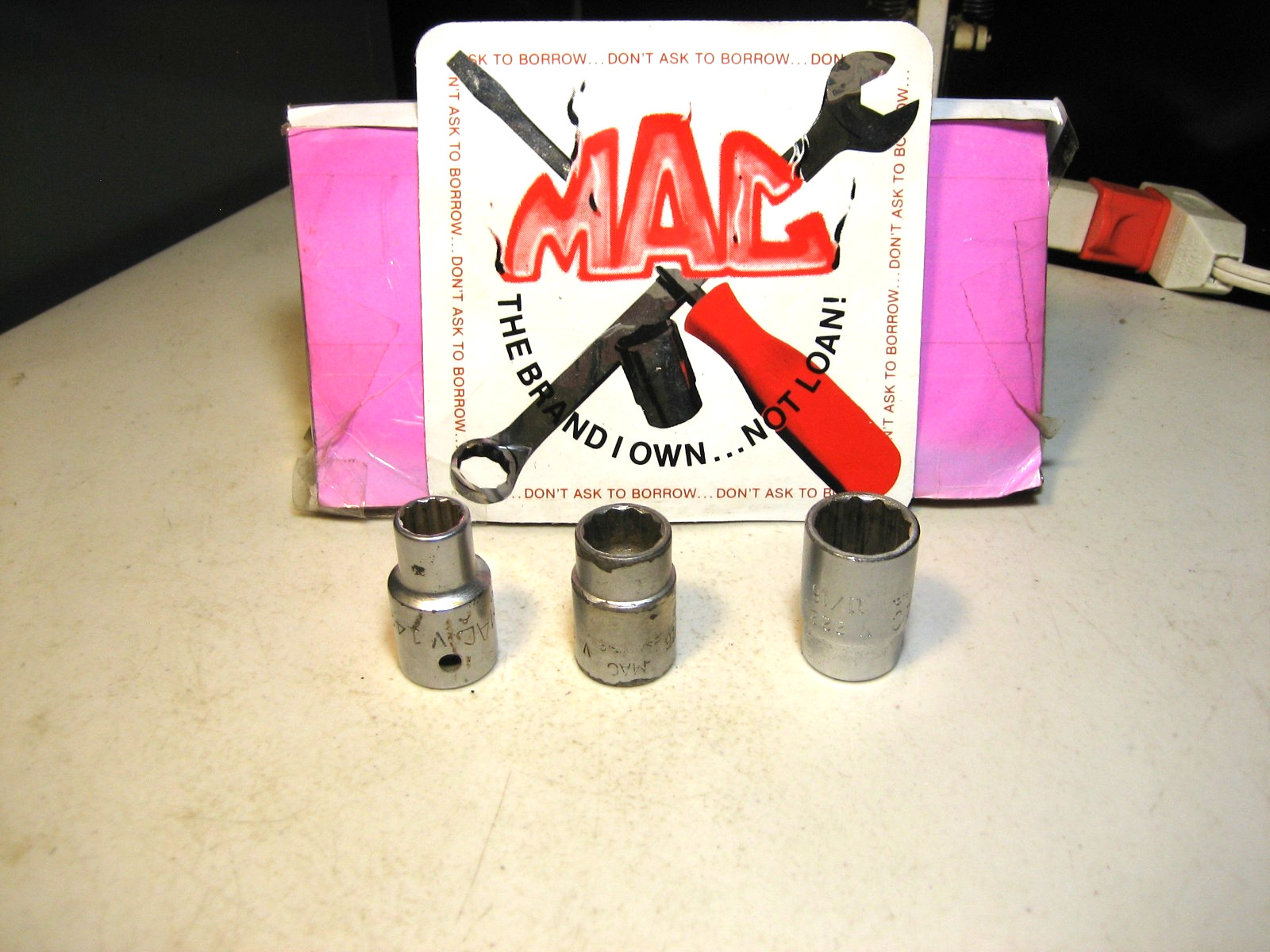 MAC (7/16″, 9/16″, 11/16″) Sockets 12pt 1/2″Dr USA