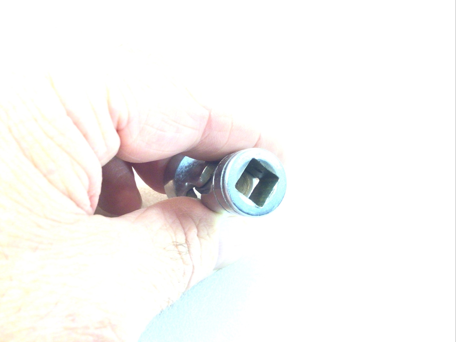 Snap On#FS24 -3/4″, SAE, Chrome, 12 Pt., Shallow, Swivel Socket, 3/8″ Dr.-Nice-
