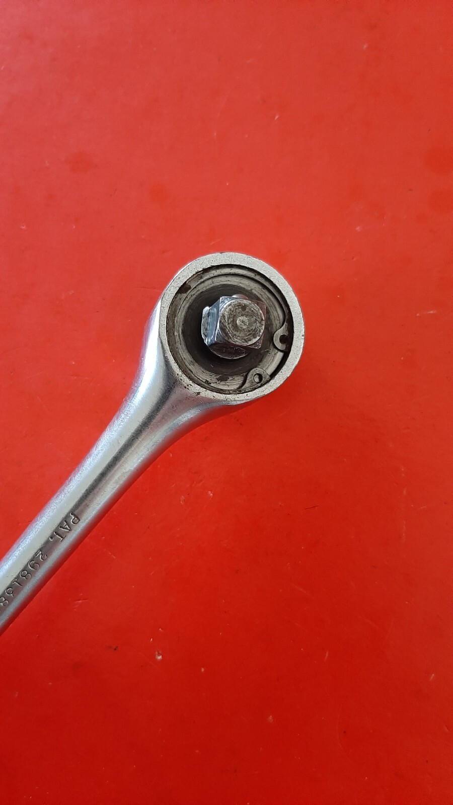 Vintage MAC TOOLS USA X8R Reversible Ratchet Wrench 3/8″ Drive Knurled Grip