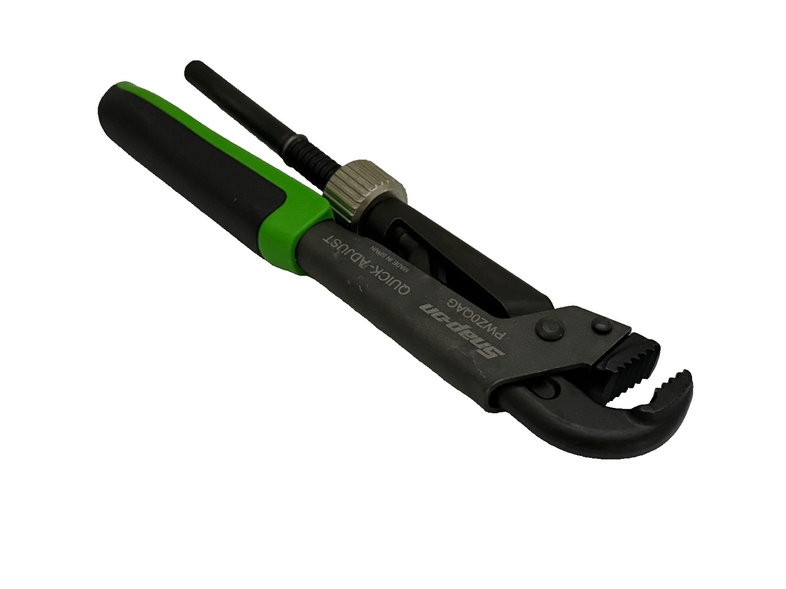 Snap-on Tools GREEN 8-5/8″ Soft Grip Quick Adjust Pliers Wrench PWZ0QAG NEW