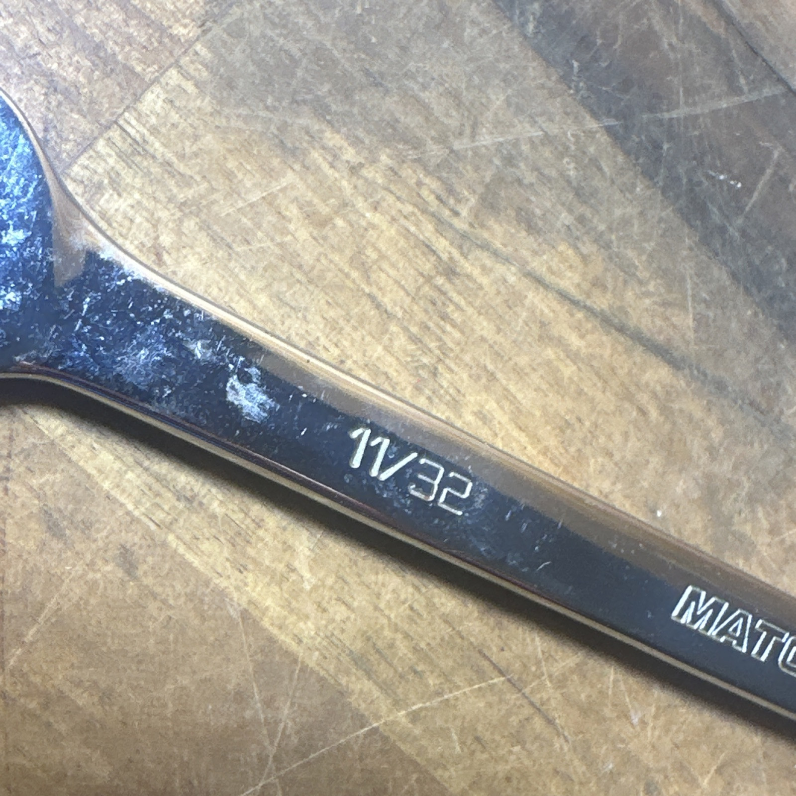 Matco Tools Ratcheting Wrench 11/32” Inch SAE GRCL112 Made In USA