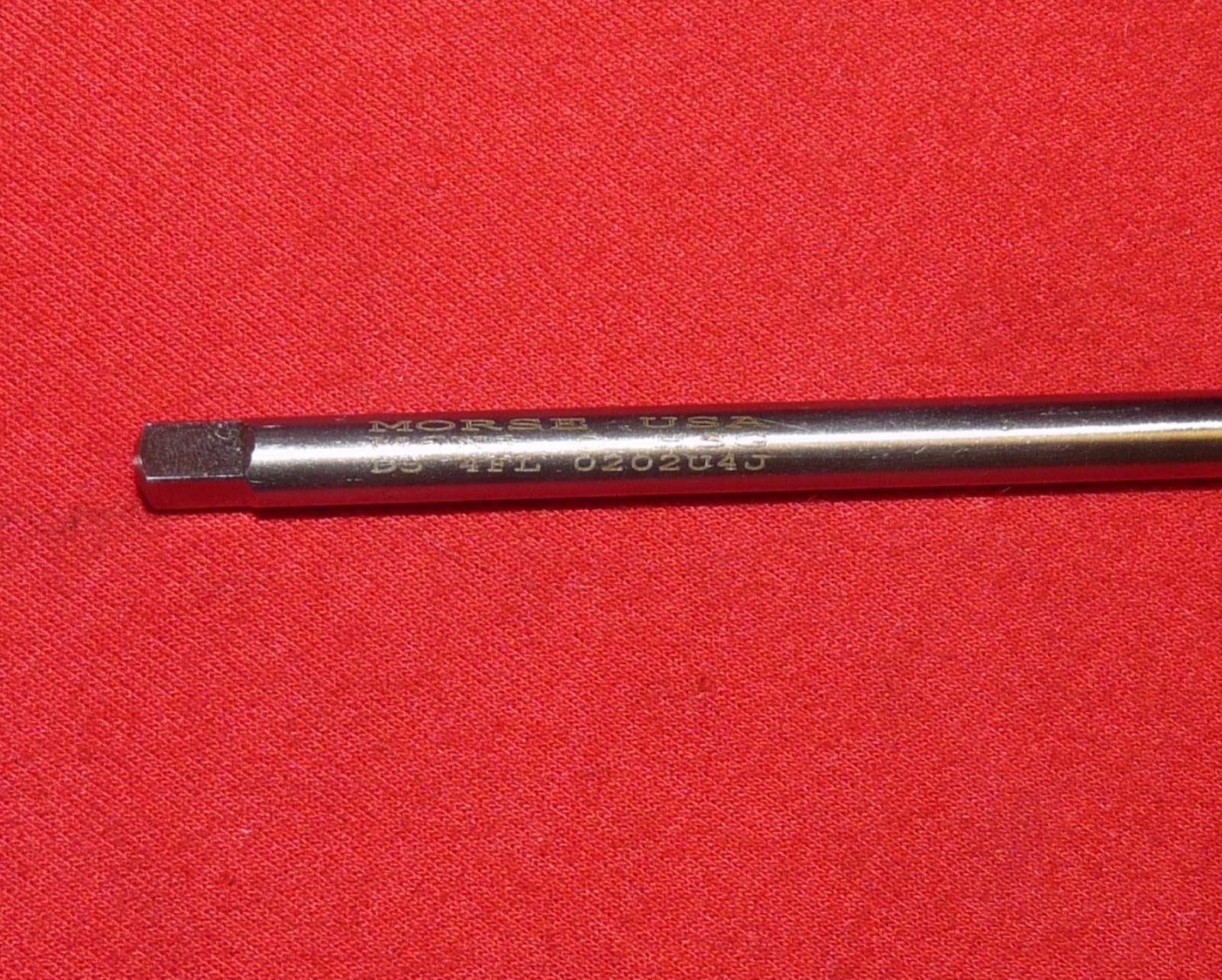 M6 x 1.00 D5 6″ OAL Plug Pulley Tap Morse MT6931822 HSS Metric Hand Tap 6MM 4FL