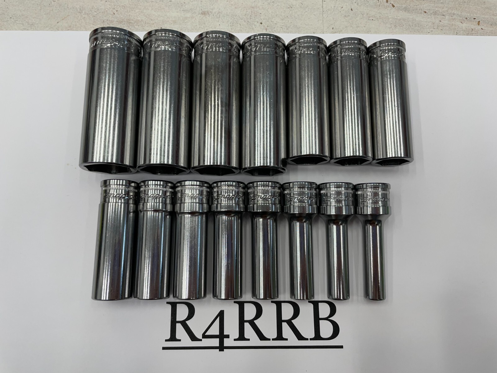 Snap-on Tools NEW 15pc 3/8″ Drive METRIC FDX Deep 6PT Socket BONUS Set 215YSFSMY