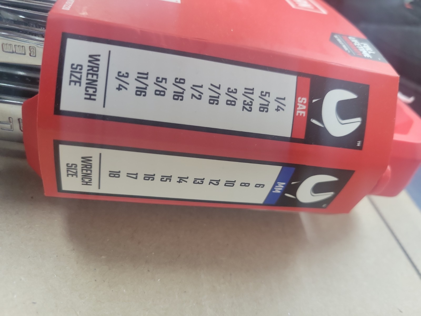 Craftsman 20pc Ratcheting Combination Wrench Set SAE Metric 90t CMMT87220 NEW