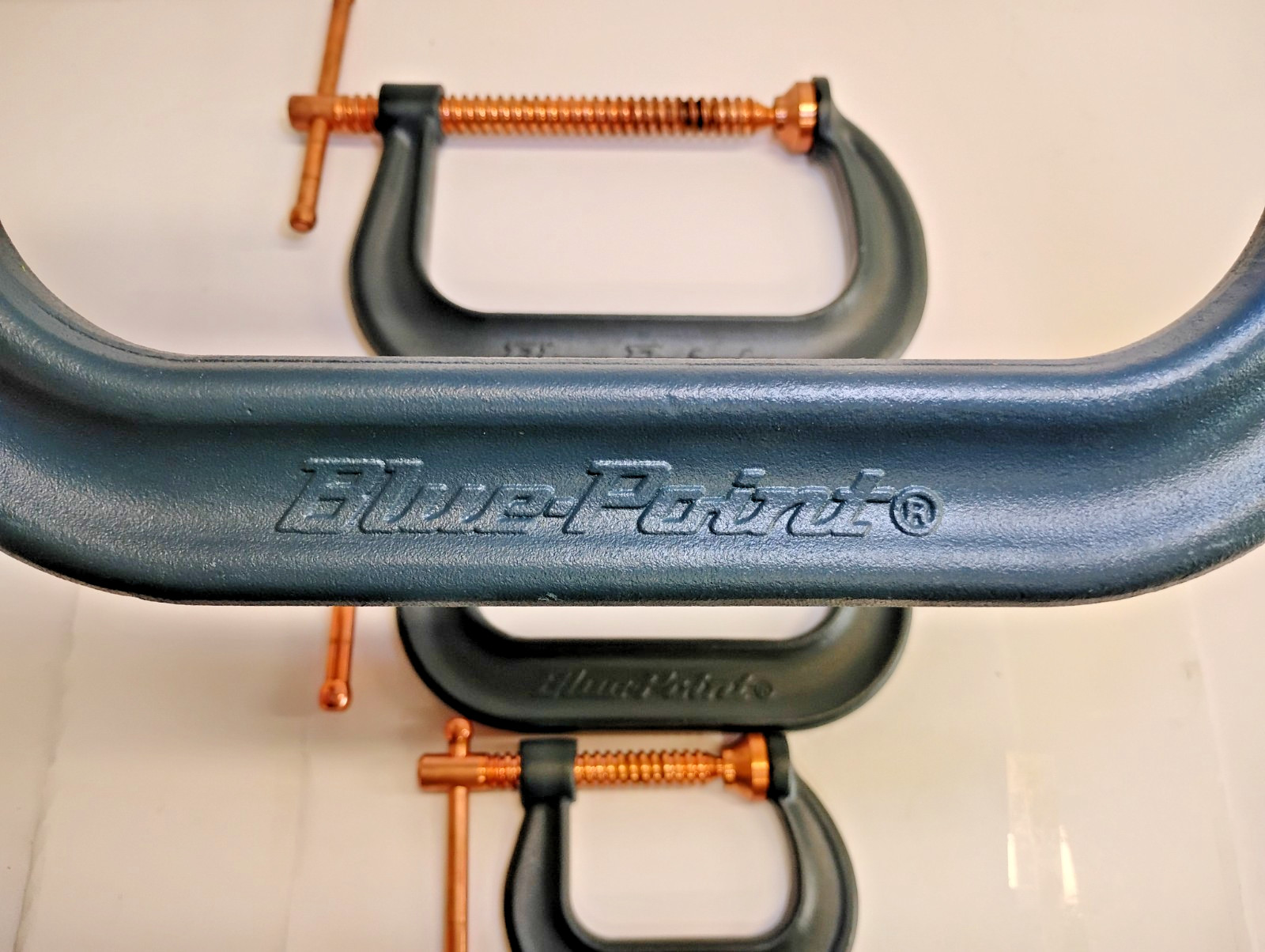 Blue Point Tools NEW Custom 4pc WELDING Clamp C-CLAMP Style SET