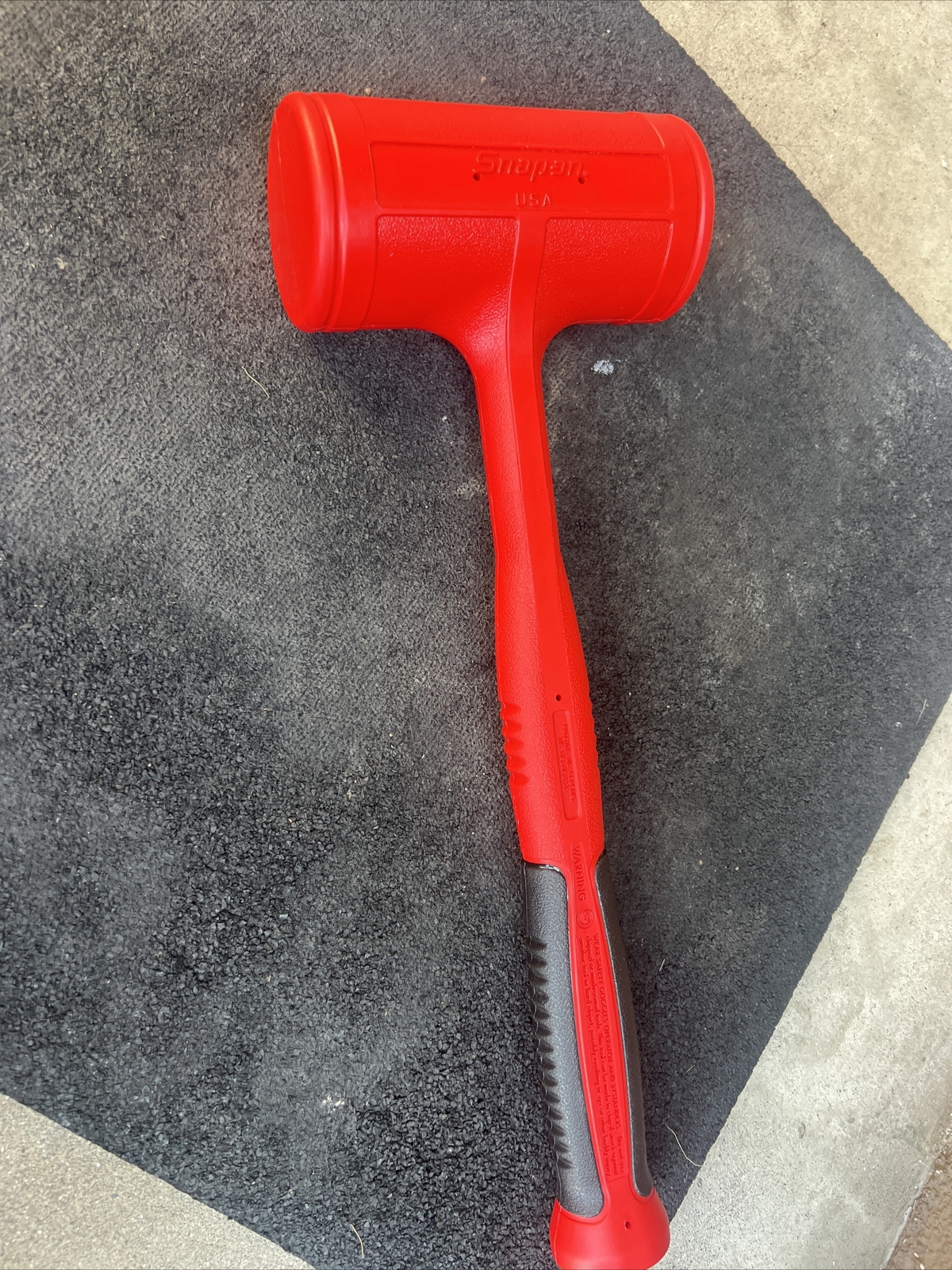 For SNAP ON Dead Blow Hammer Soft Grip Red 1550G HBFE56 56 OZ New