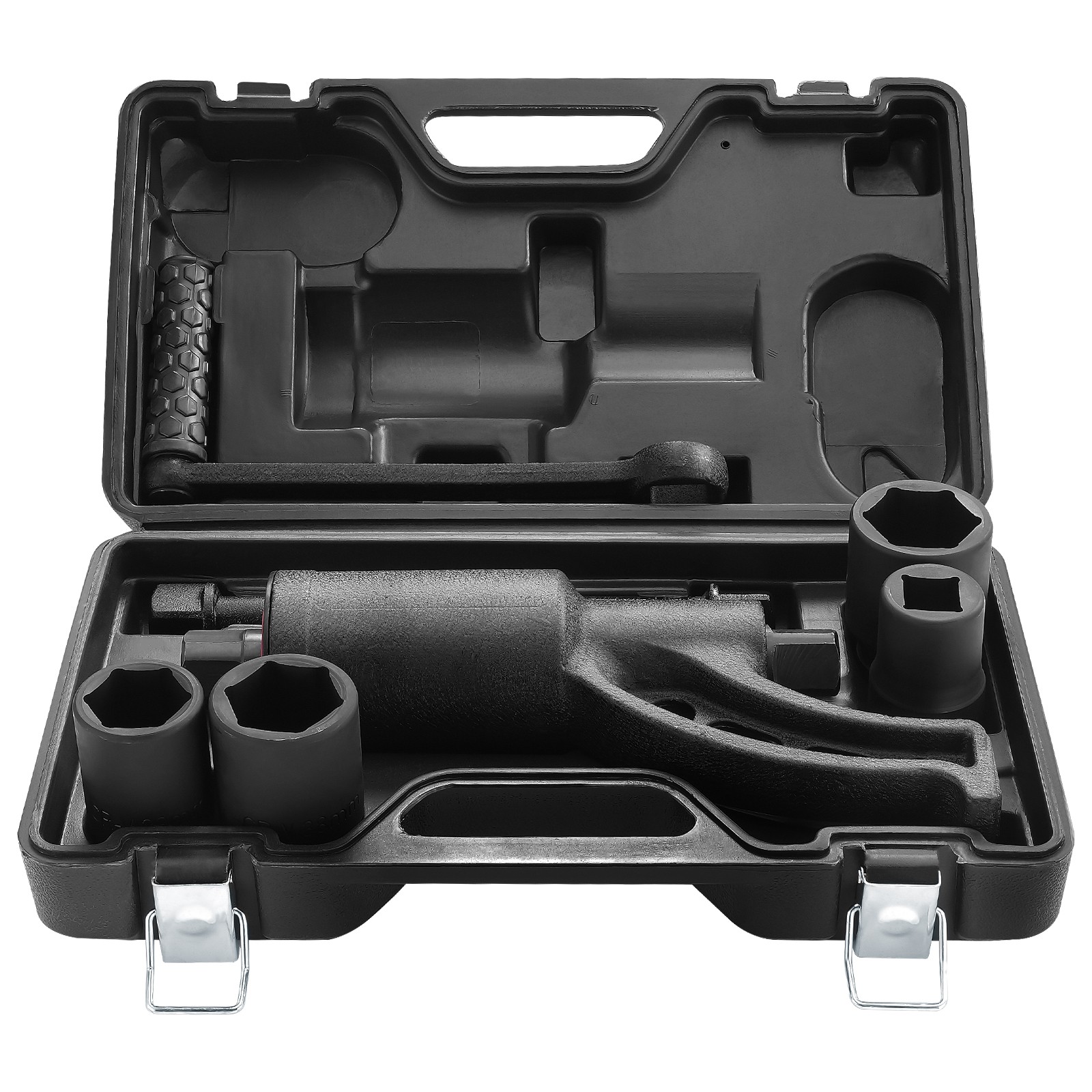 VEVOR Torque Multiplier Wrench Set 1″ Drive 1:58 Lug Nut Remover with 4 Sockets