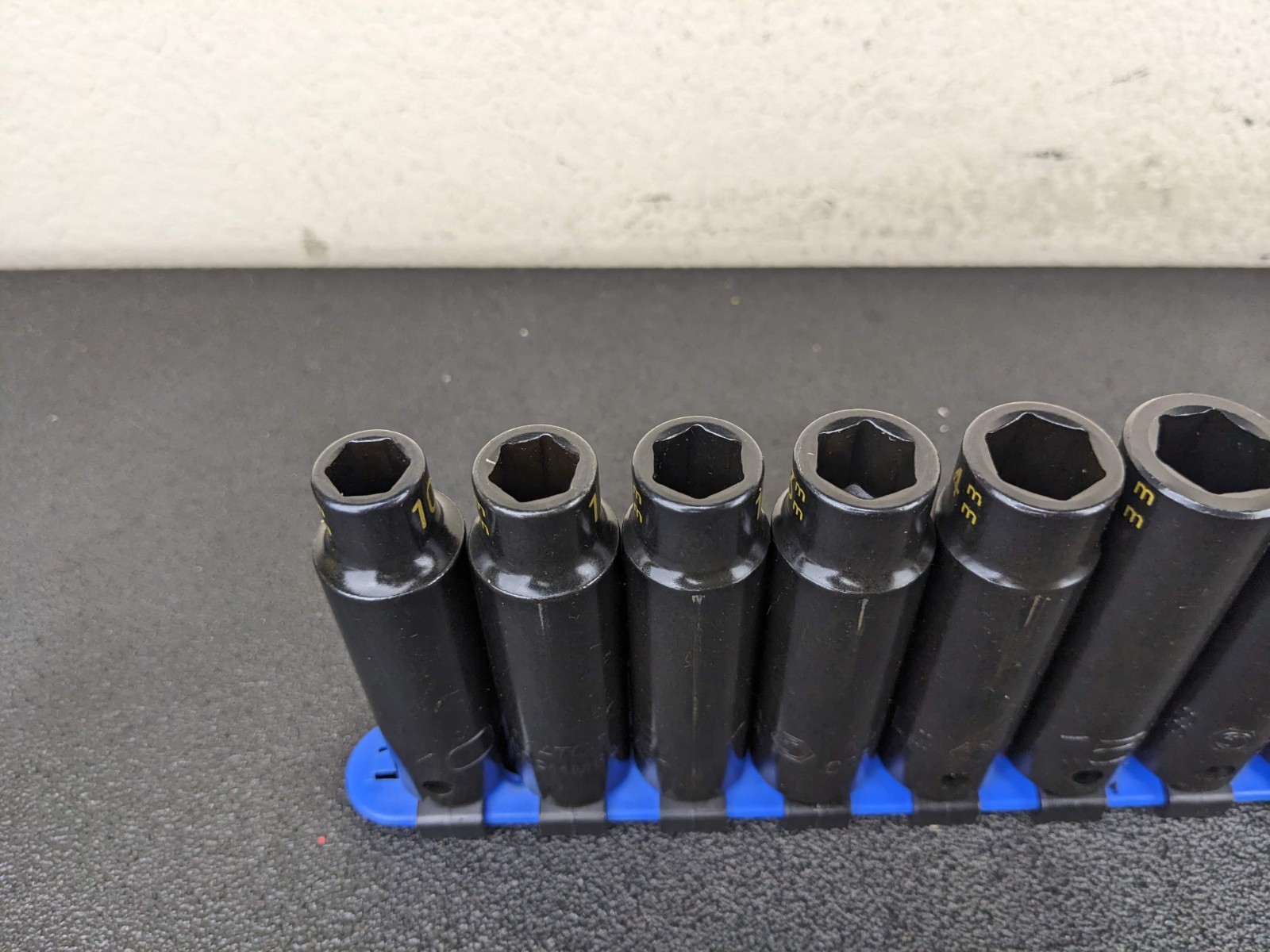 #bp134 Matco Tools NEW 1/2″ Drive METRIC Deep IMPACT Socket Set SCDPM116TA