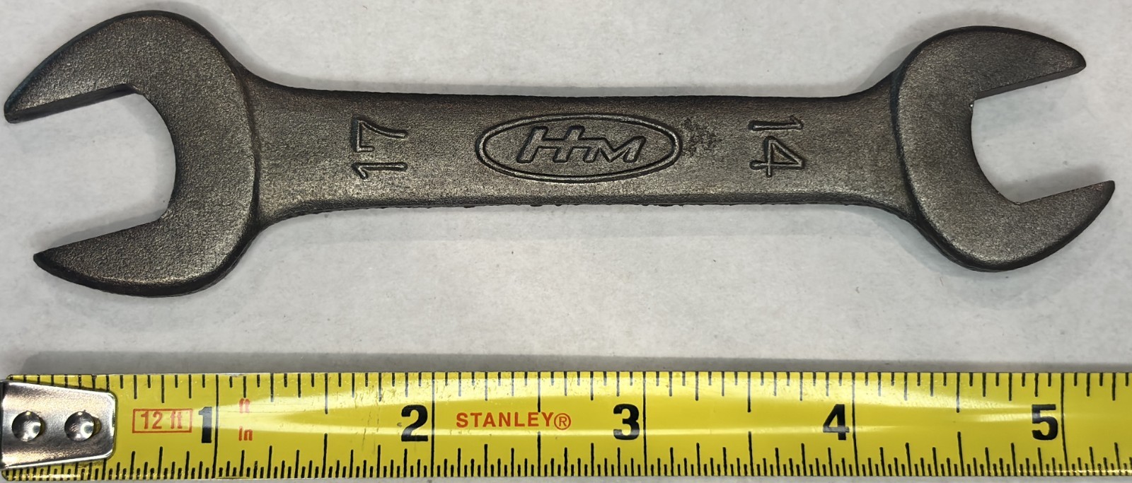 Vintage 1960’s Honda Motors HM RK Double Open-End Wrench 14mm – 17mm – TW011