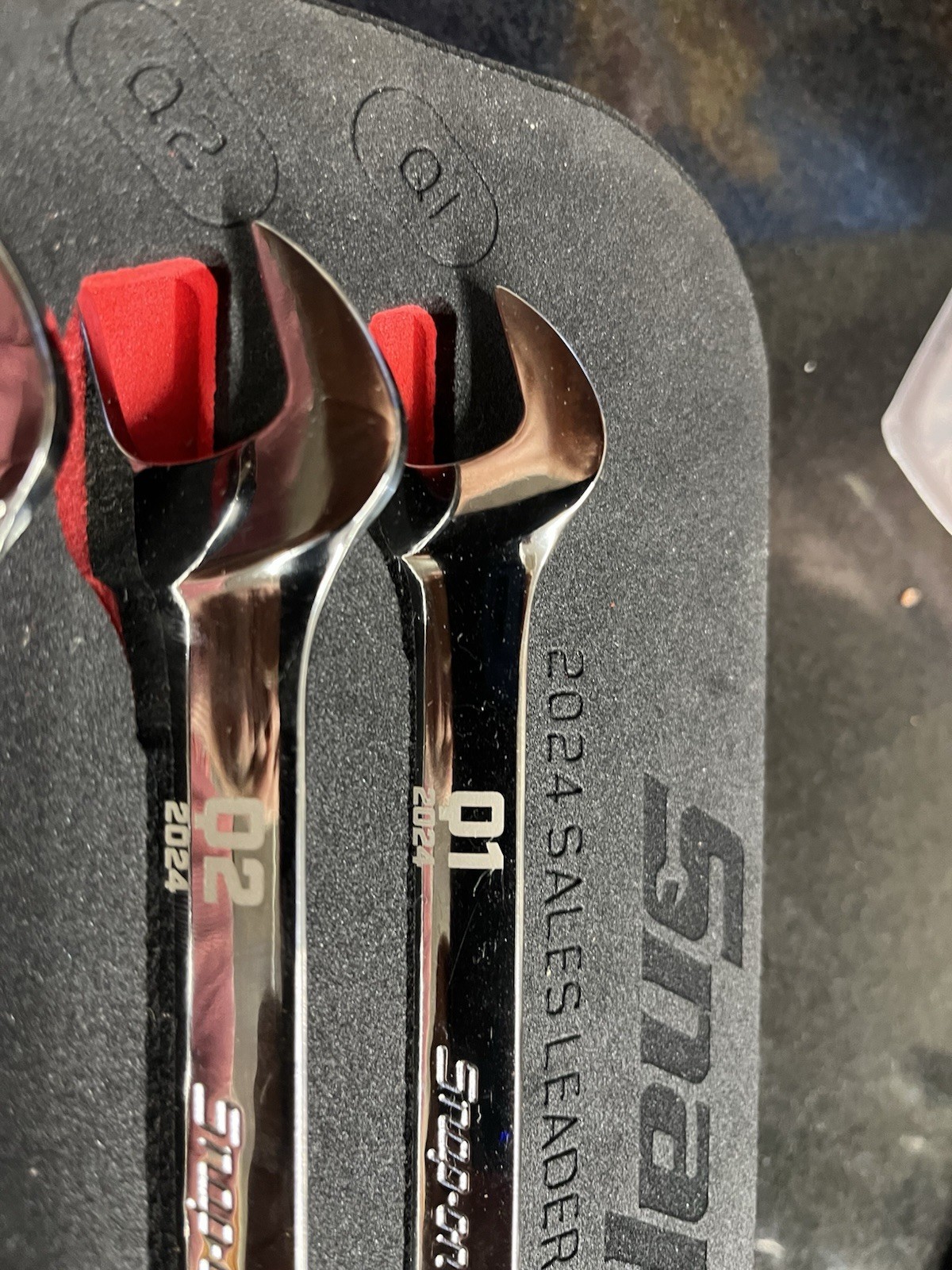 Snap on tools collectors spanner set in foam tray sales awards