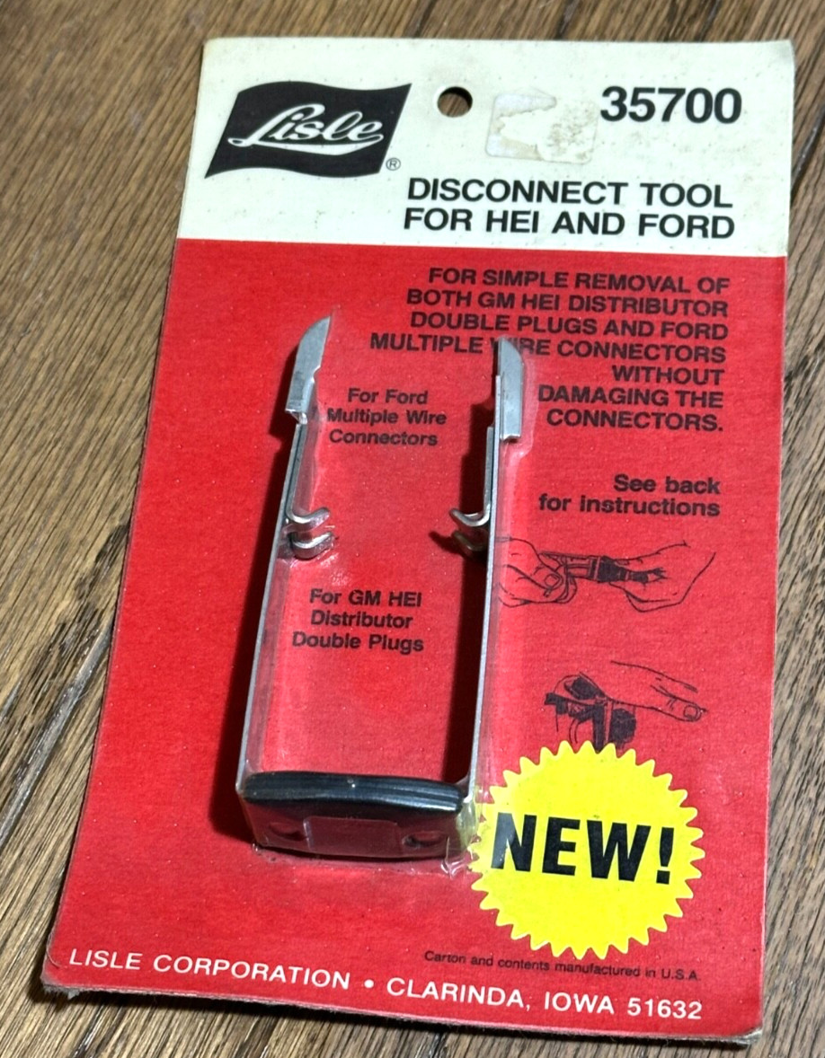 🇺🇸NEW Lisle Tools GM HEI Distributor Disconnect Ford Double Multiple Plug
