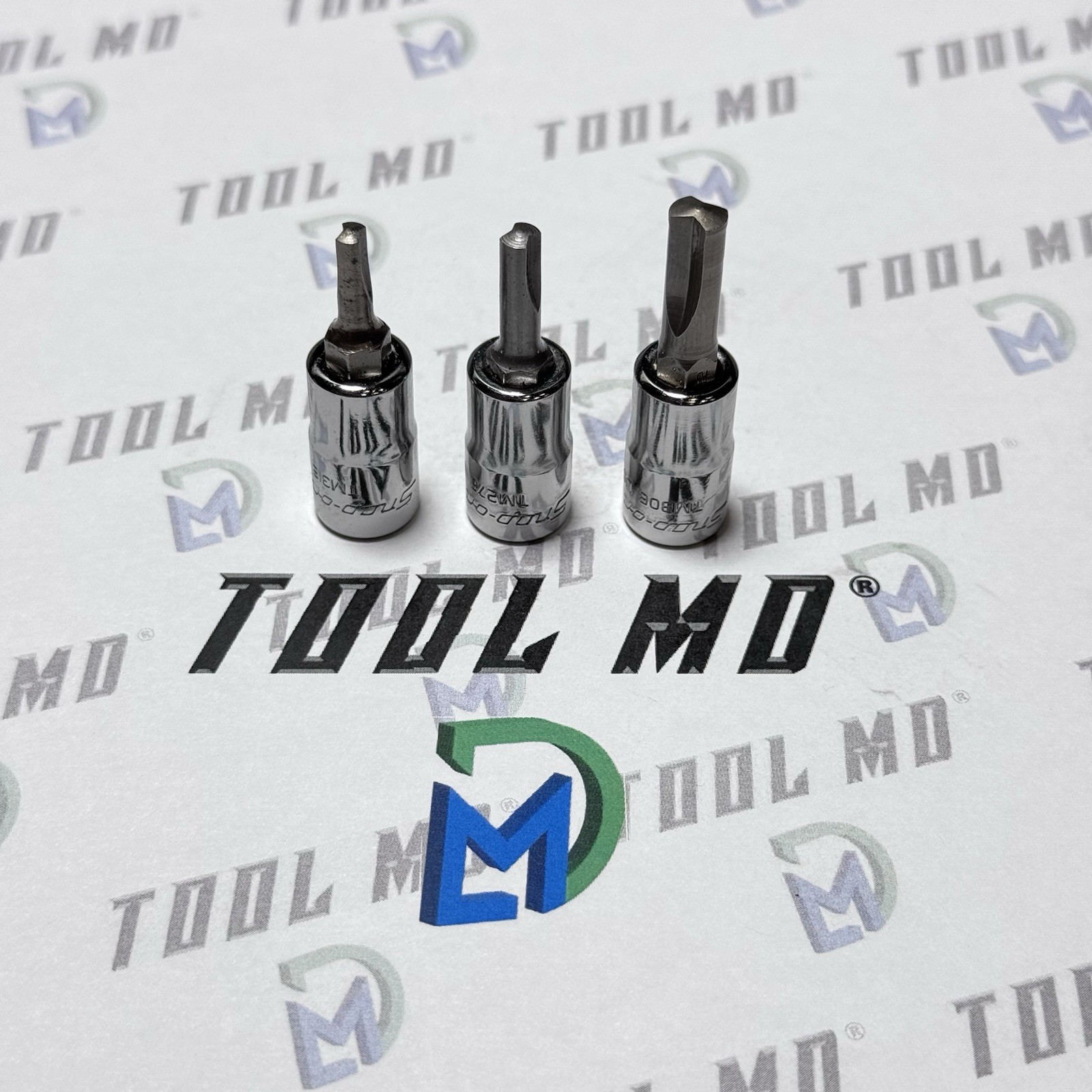 Snap-on Tools NEW 3pc 1/4″ Drive CLUTCH Bit Socket Driver Set TM31E TM27E TM30E