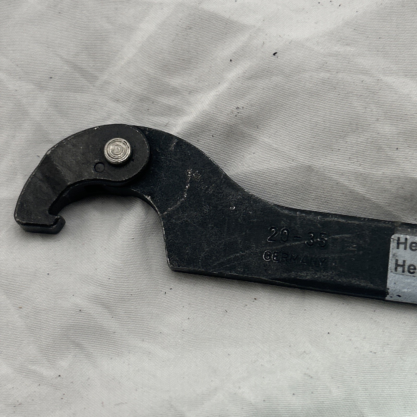 Germany Hinged Hook Spanner Wrench with Nose 20-35