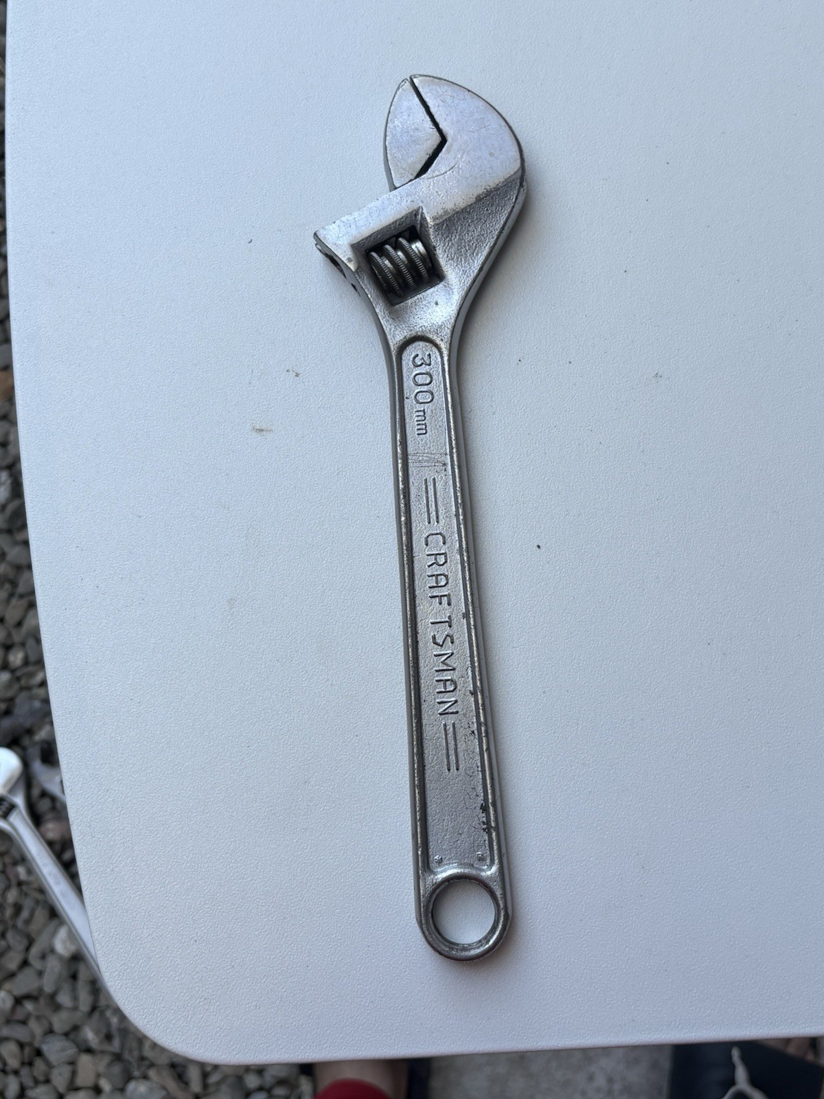Vintage Craftsman 12” Adjustable Wrench 44605 Forged in USA 300mm Made In Usa