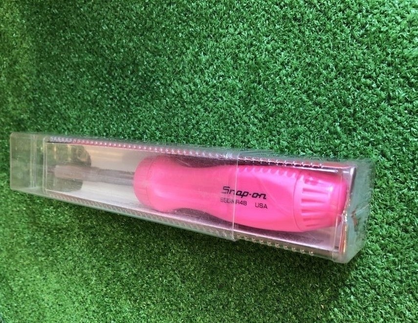 Snap-on Ratchet Screwdriver SSDMR4BPB Screwdriver PINK NOS