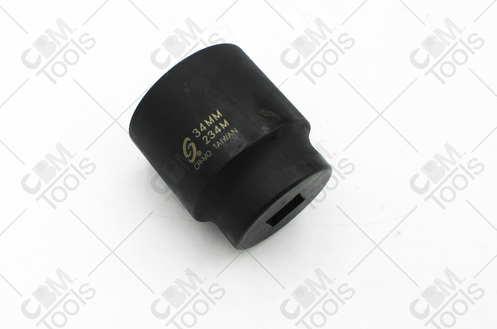 Sunex 234M – 1/2″ Drive – 34mm Deep Impact Socket – 6 Point – 2″ Length