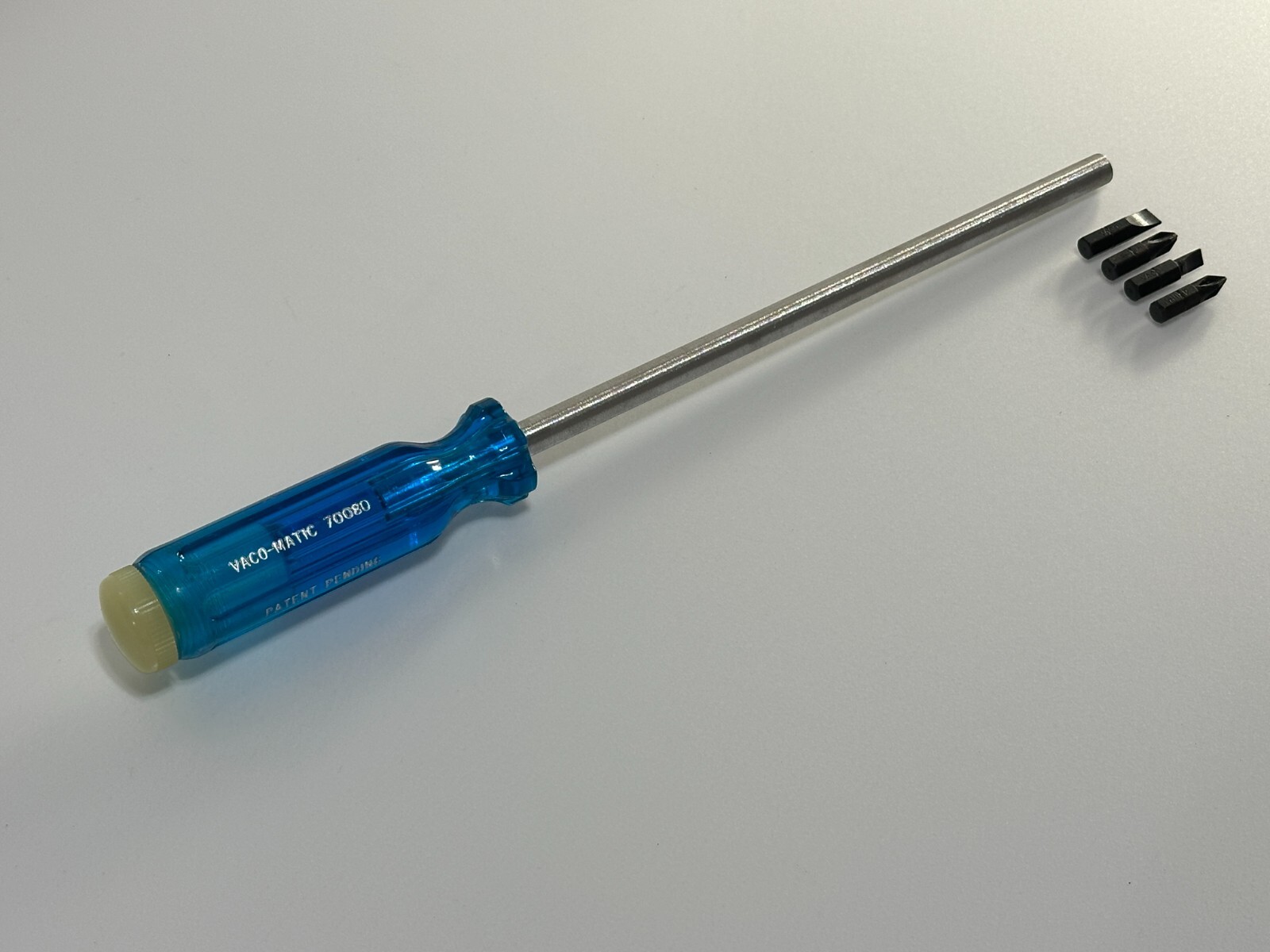 NOS VACO-Matic Tools USA 70080 Extra Long Magnetic Shaft Bit Holder Screwdriver
