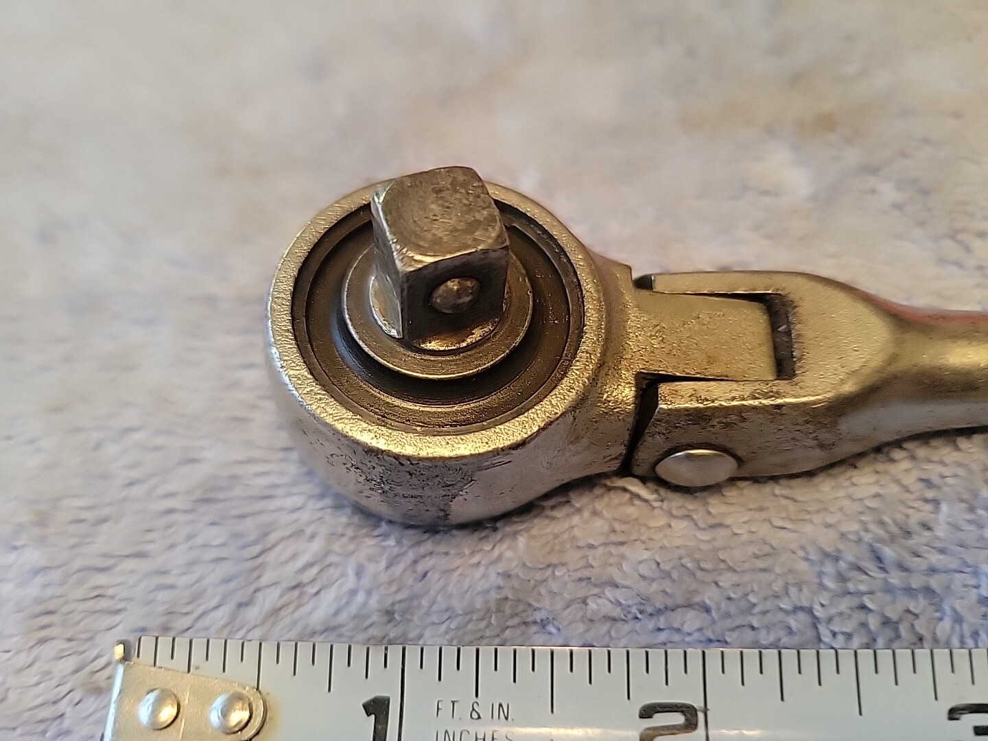 CHAMPION PLUG MASTER 3/8″ DRIVE FLEX HEAD RATCHET CT 405 VTG USA 🇺🇸