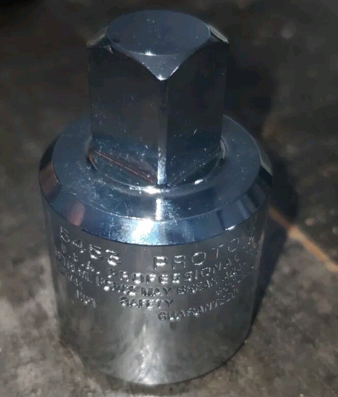 Proto Professional 3/4″ Female to 1/2″ Male Chrome Adapter USA 5453