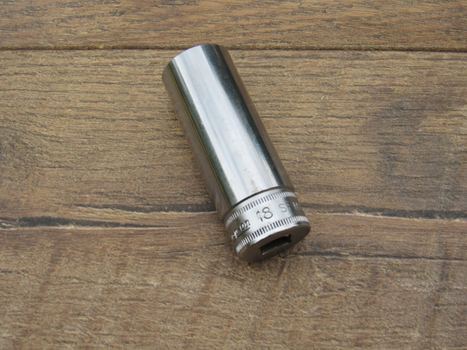 SNAP ON 18MM SFM18 3/8″ DRIVE METRIC 12 POINT DEEP UNDERLINE SOCKET 18 MM SFM
