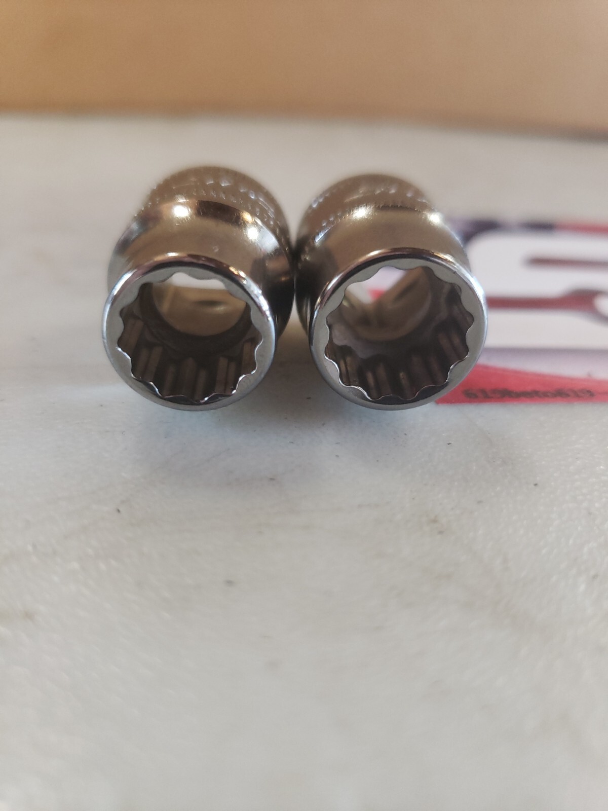 New Snap-on Tools 3/8″ Drive 10mm-11mm Metric 12 POINT Shallow Sockets