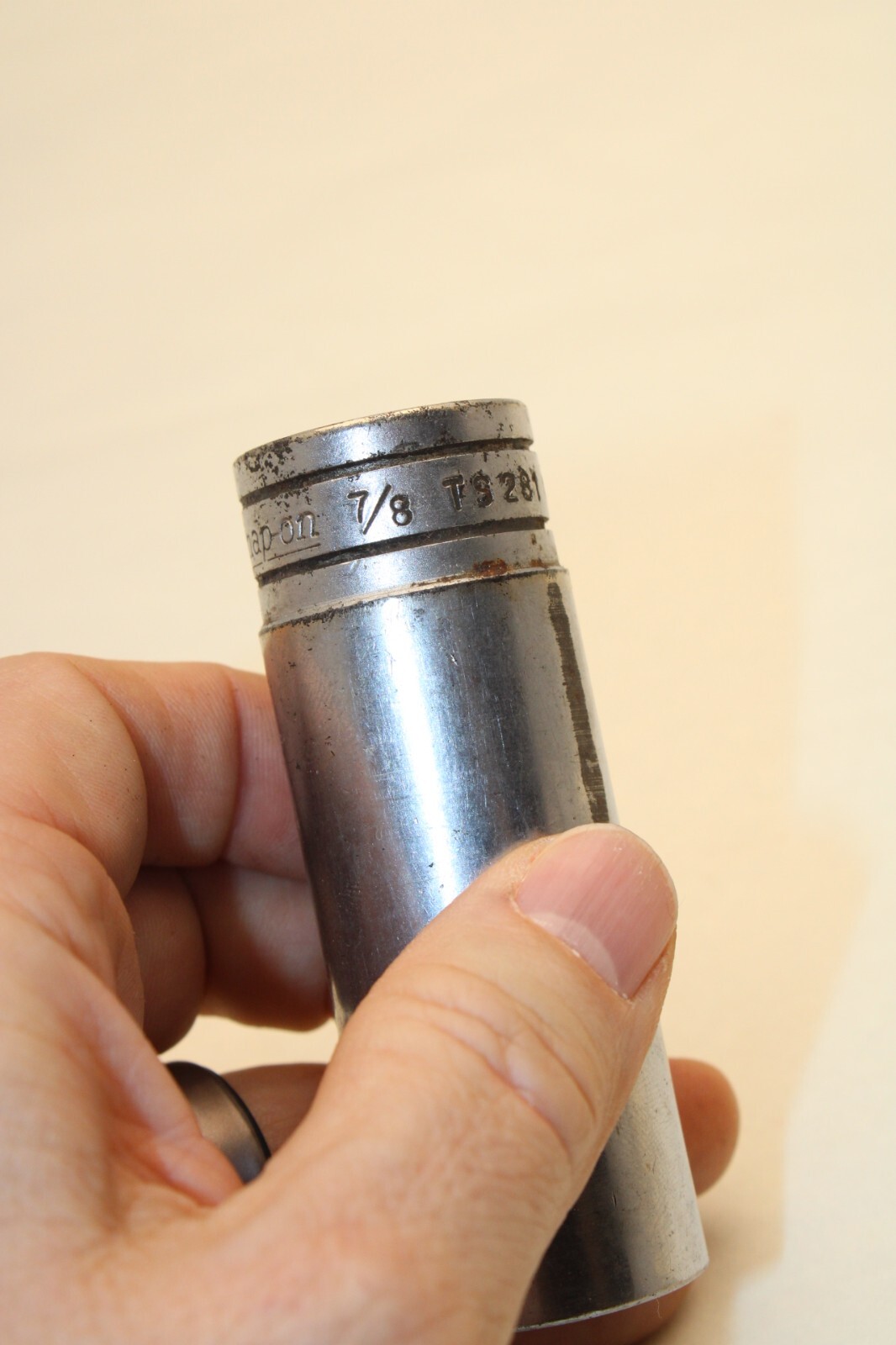 Snap On 1/2″ Drive 7/8″ 6PT Deep Chrome Socket TS281